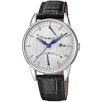Lotus 18429/1 Watch for Analog Quartz Men with Cowhide Bracelet 18429/1