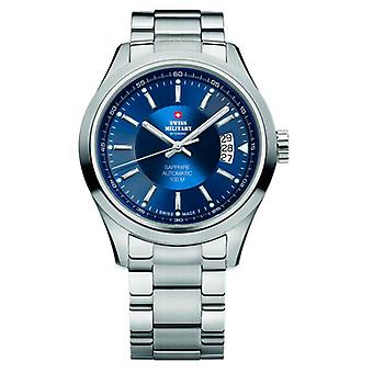 Swiss Military automatisk analog man Watch med SMA 30003.03 rustfritt stål armbånd