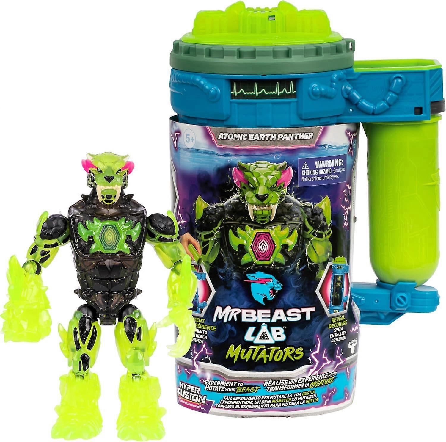 Mr Beast - Lab Mutators Mutation Chamber (Atomic Earth Panther) Toy