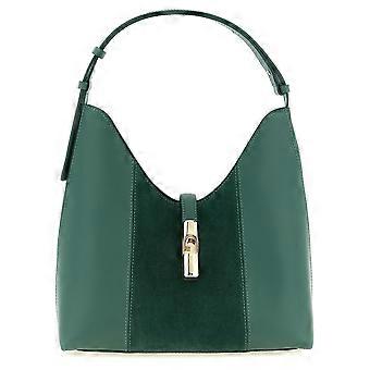 Furla Bicolor Calfskin Shoulder Bag