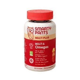 SmartyPants Multivitamin For Men And Women With Omega 3, 90 Count