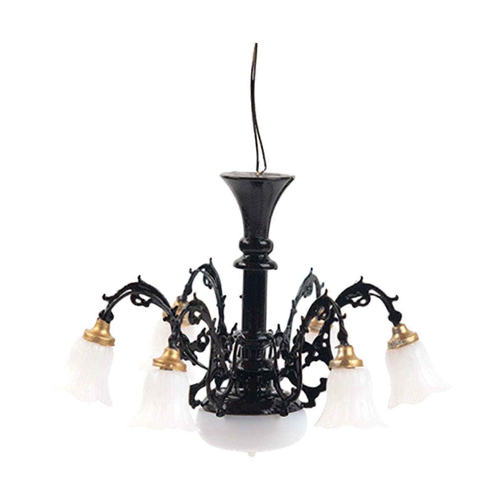 1 87 Scale Metal Ceiling Lamp Warm
