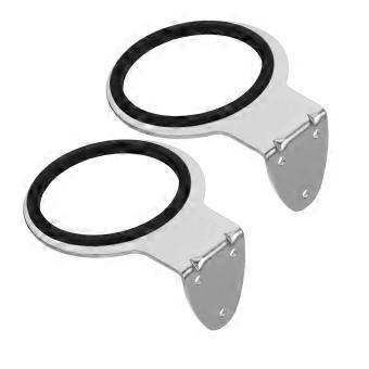 Stainless Steel Dryer Holder Twin Pack