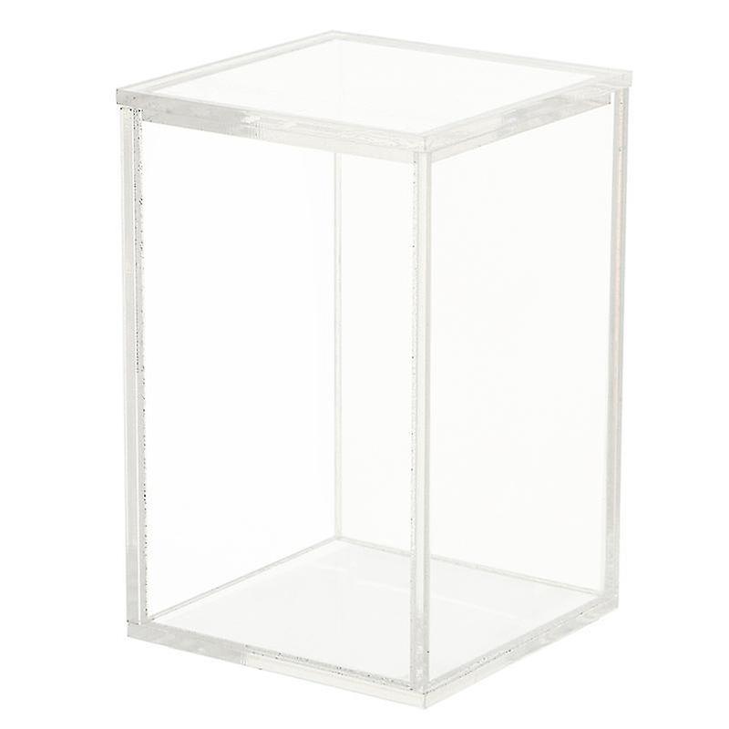 8X5x5cm διαφανή λιανικά στηρίγματα επίδειξης & μοντέλα Πρότυπο κιβωτίου αποθήκευσης ειδωλίων Εκθεσιακή συλλογή Β
