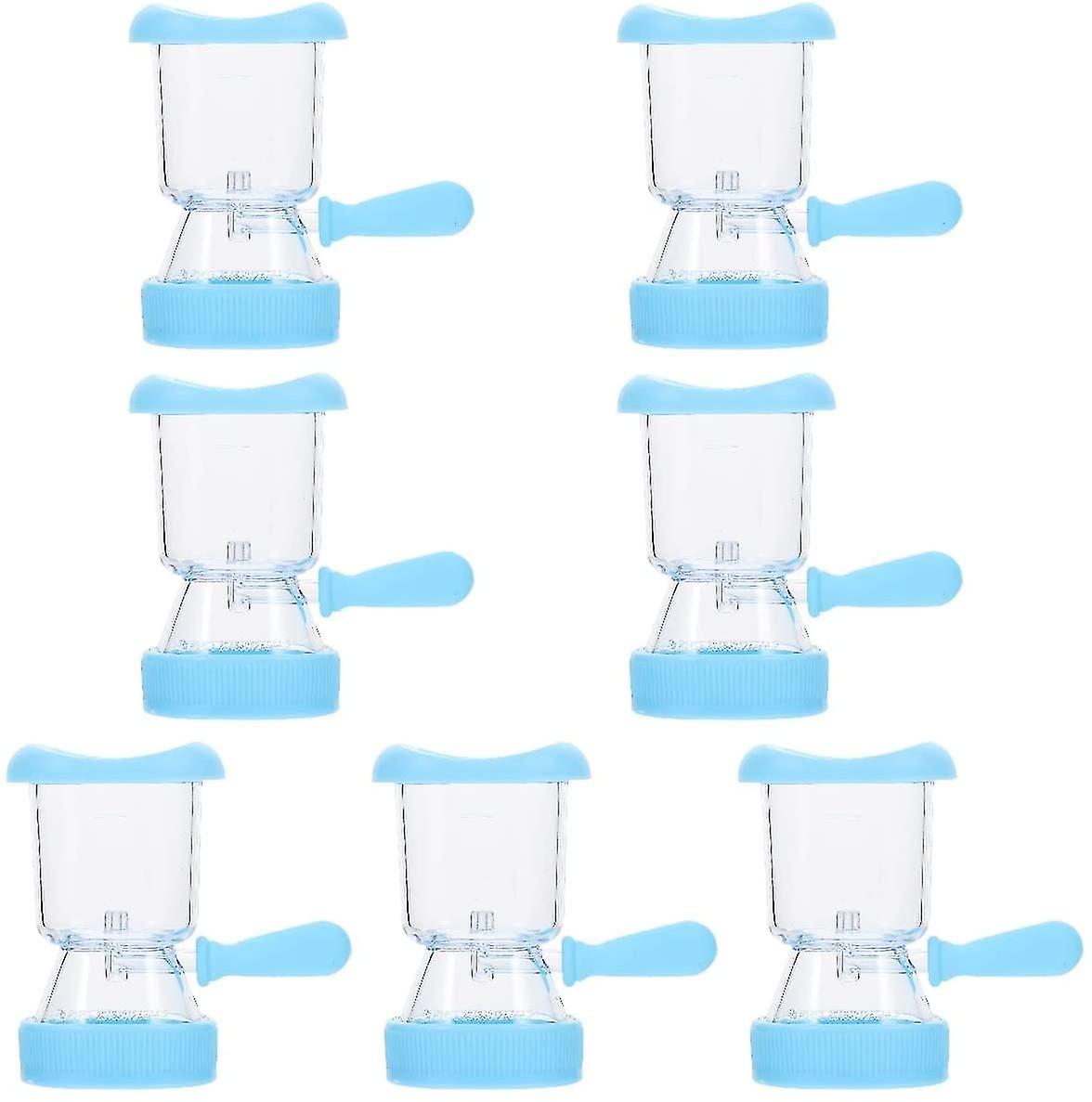 8pcs Silicone Eye Wash Cup Eye Bath Eye Flush Cleaning Cups With Storage Container For Refresh And Clean Tired Eyes