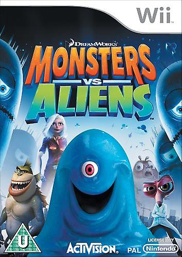 Monsters vs Aliens (Nintendo Wii) - PAL - New & Sealed