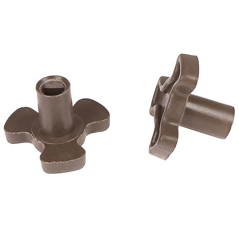 2pcs 17mm Microwave Oven Turntable Roller Guide Support Coupler Tray Shaft