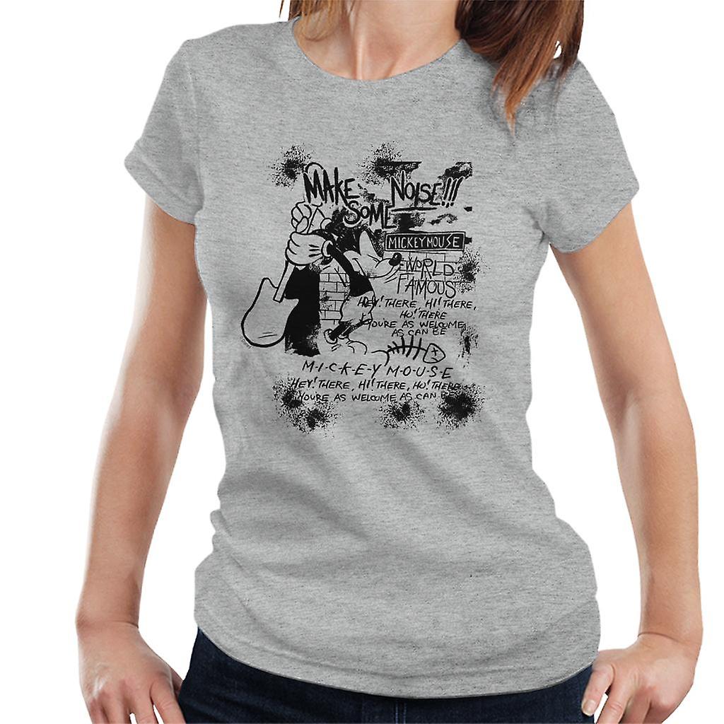 Disney Mickey Mouse Band Make Some Noise Women's T-Shirt | Fruugo US