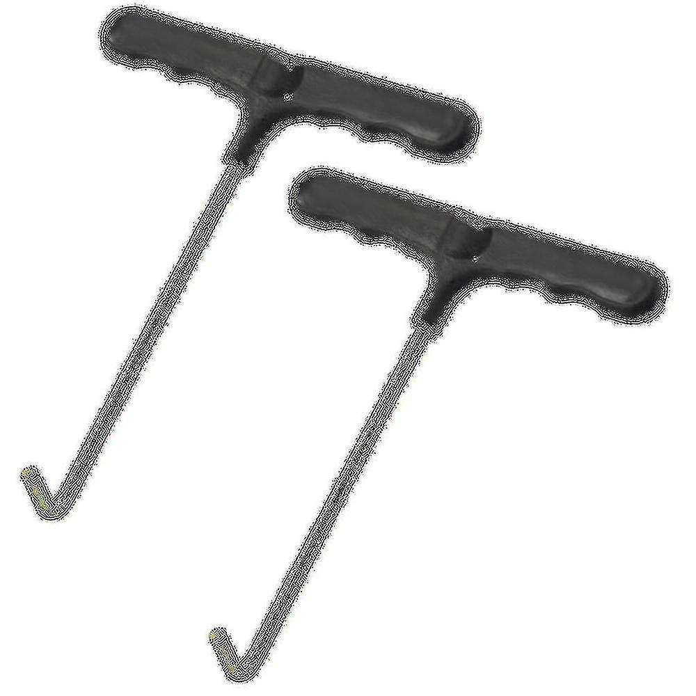 2pcs Trampoline Spring Pull Tool, Trampoline Puller T-hook Spring Puller Tool