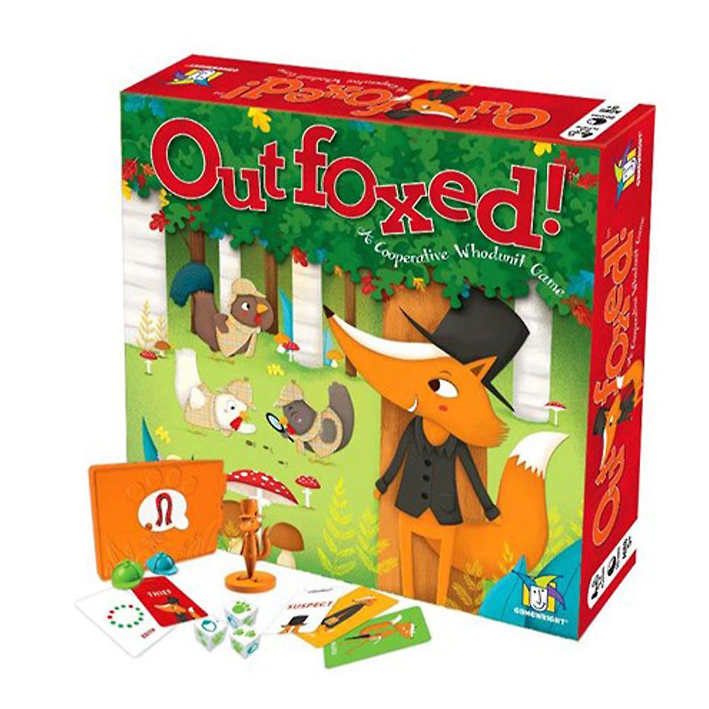 Gamewright Outfoxed Board Game for 2 to 54 Players Ages Five Years and Up