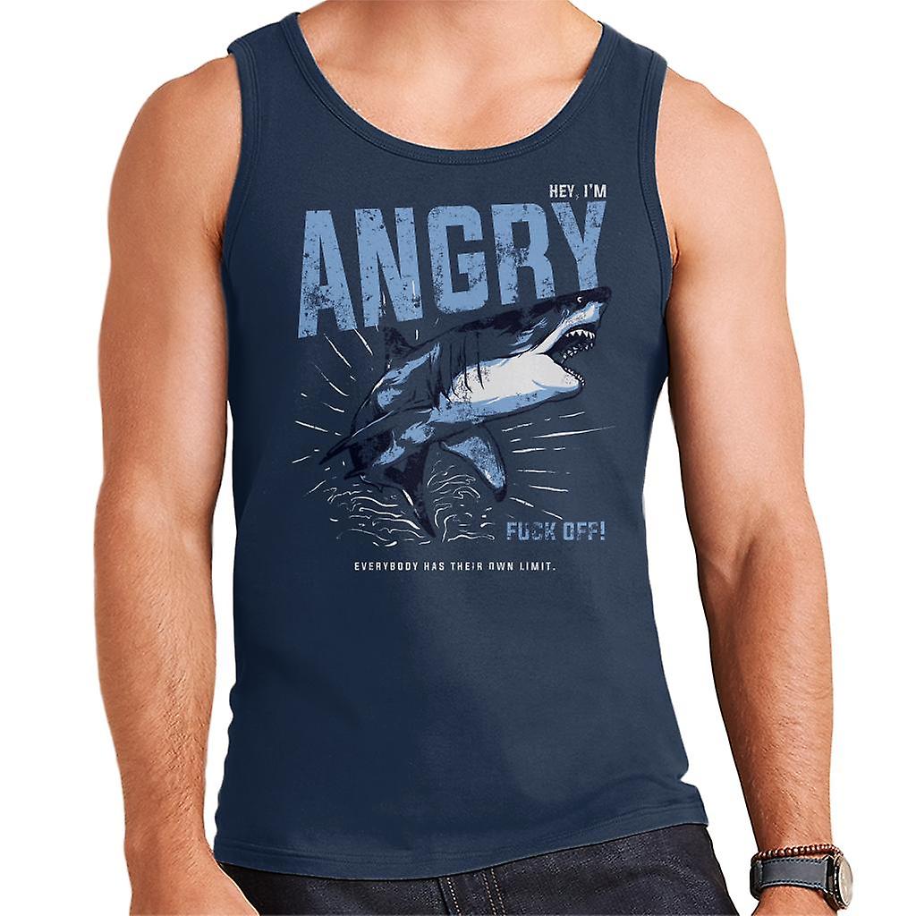 Angry Shark Men's Vest