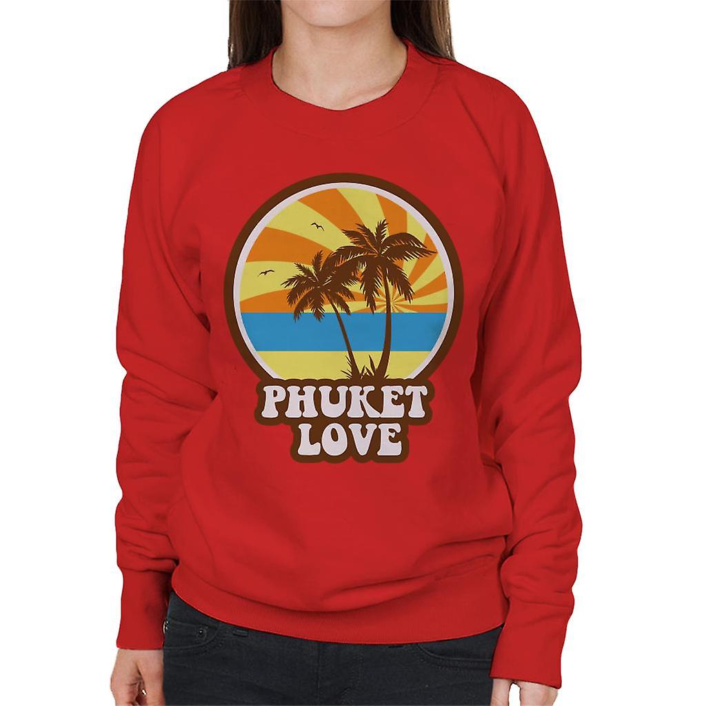 Phuket láska retro ženy ' s mikiny