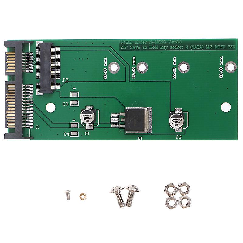 Ngff ( M2 ) Ssd To 2.5 Inch Sata Adapter M.2 Ngff Ssd To Sata3 Convert Card