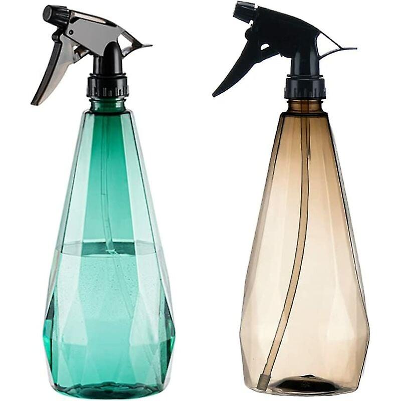 2 Pcs Adjustable Spray Bottle 1L Empty Spray Bottle Spray Bottles with 2 Modes for Cleaning