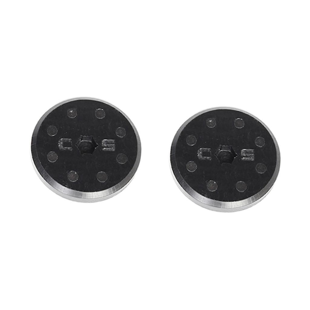 2 pcs Replacement Slider Block for Skateboard Longboard Sliding Gloves Black