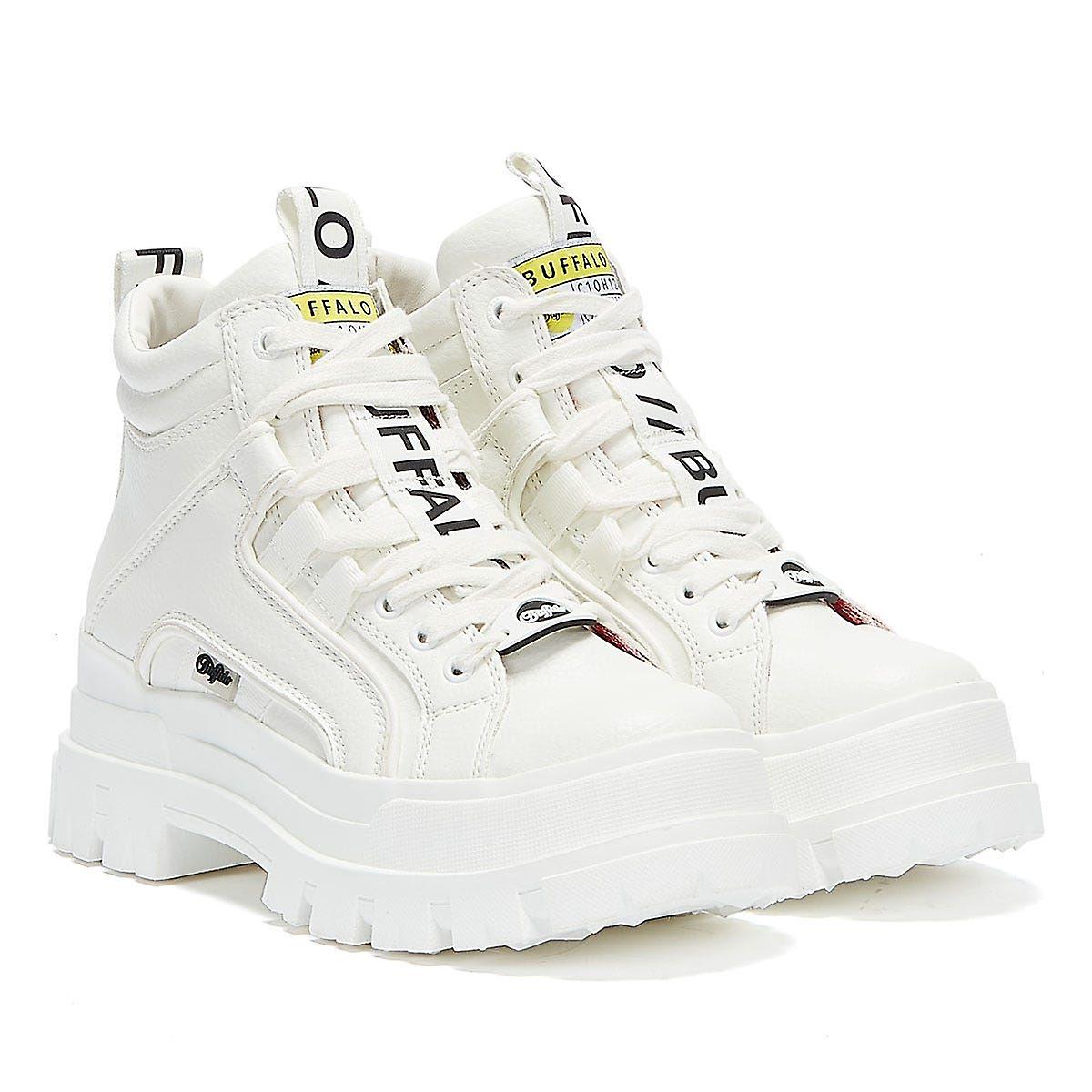 Buffalo Aspha NC Mid Women's White Boots