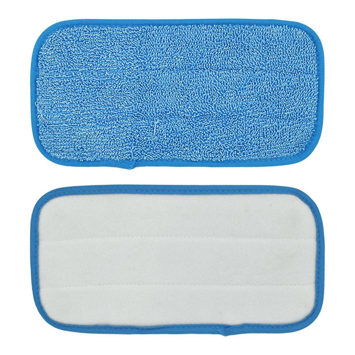 2Pcs Mop Cloth Washable Replacement Mop Rectangle Pads Cloth Clean Tools for Swiffer WetJet Flat Mop