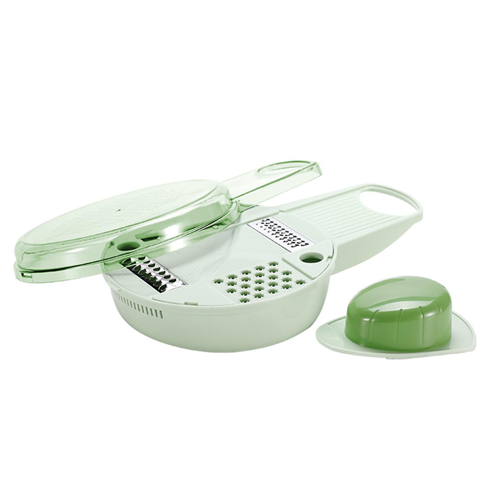 Multifunctional Vegetables Cutting Tool Handheld Cutter With Protective Cover For Chopping Dicing Slicing