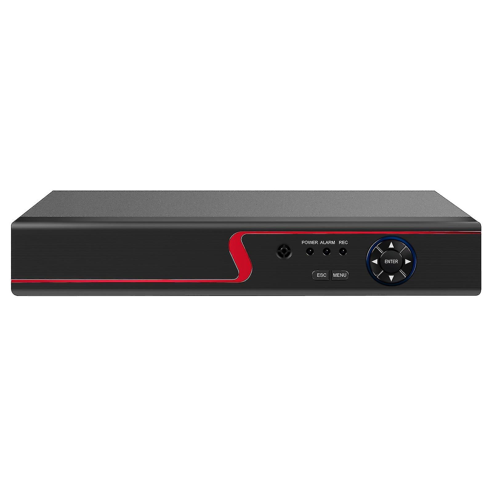 Us Plug 8ch 1080p Dvr Recorder H.264+ Cctv 5-in-1 Nvr/ahd/analog/tvi/cvi Digital Video Recorder For Home Surveillance System (no Hard Drive)
