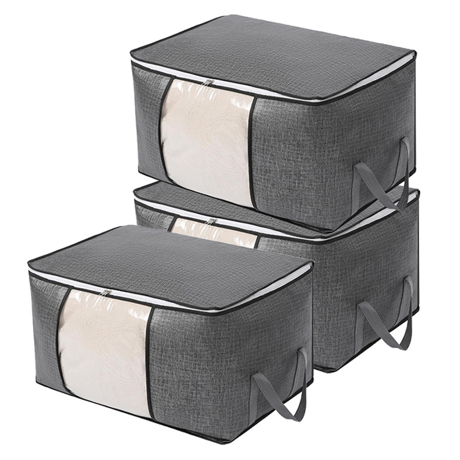 Collapsible Large Storage Bag Thick Fabric Closet Organizers