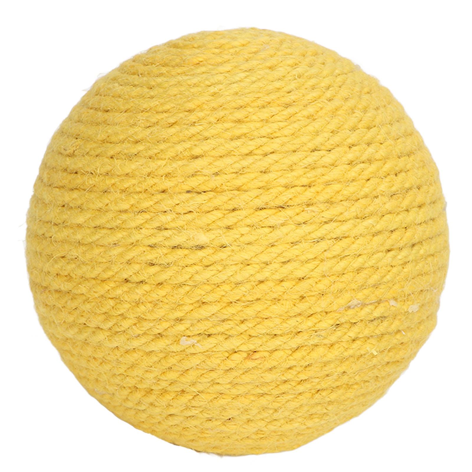 Sisal Cat Ball, Interactive Scratching Toy