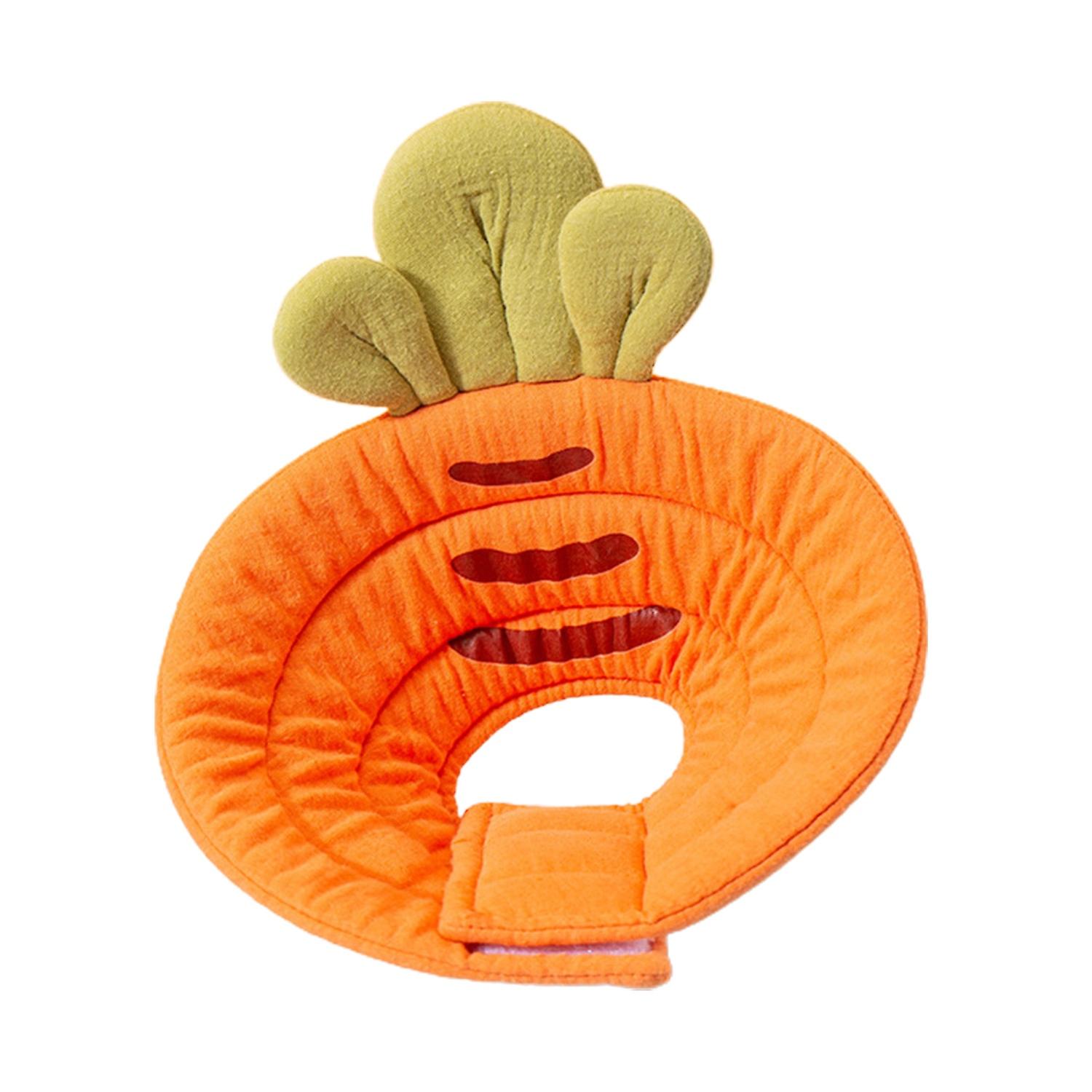 Pet Recovery Collar Cartoon Design Super Soft Non-Fading Easy-wearing Washable Prevent Bite Sponge