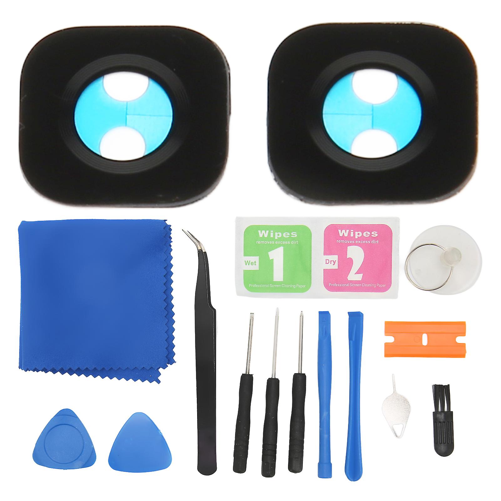 Galaxy S8/S8 Plus Rear Camera Glass Replacement Kit with Pre-Installed Adhesive & Tools