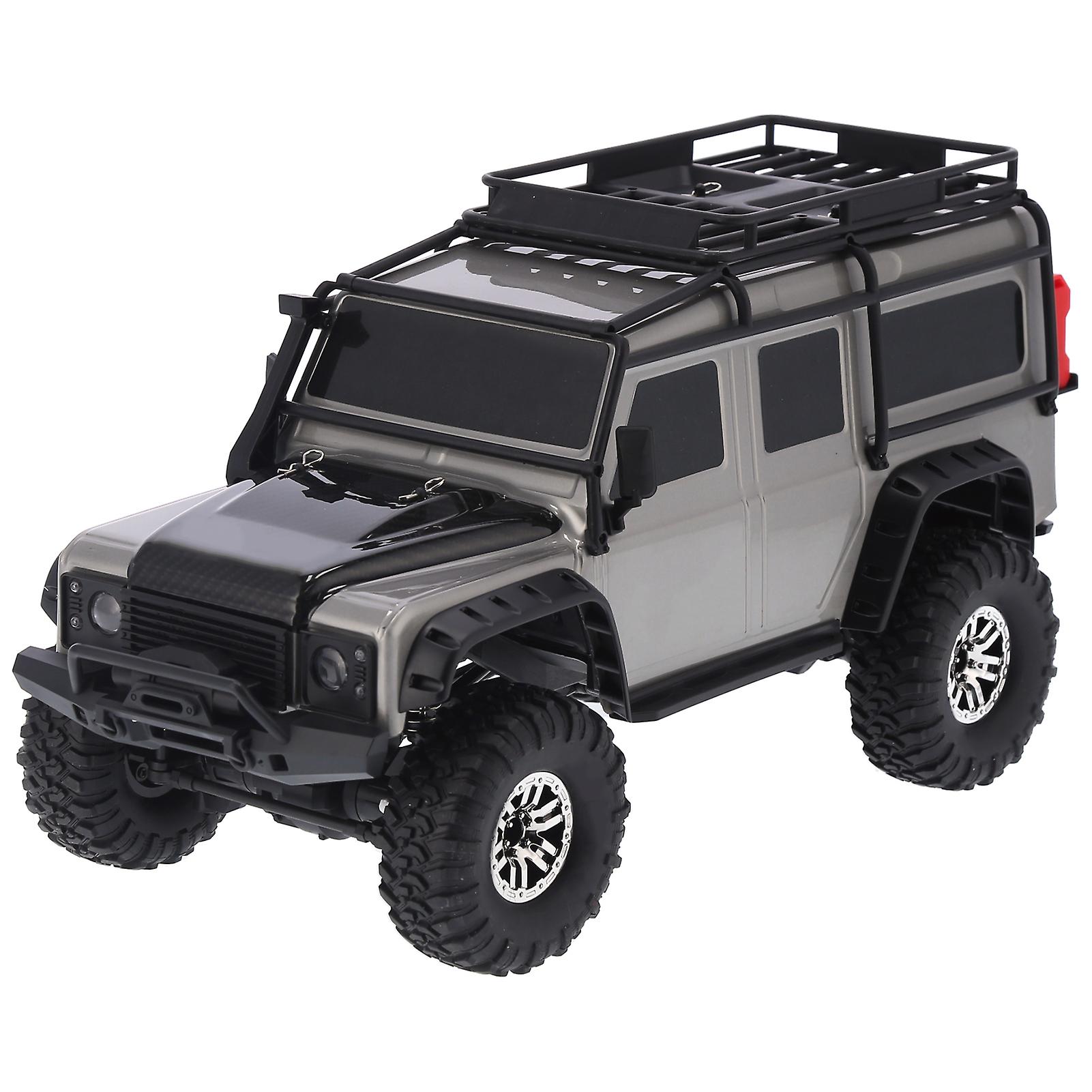 1/10 RC 4WD Climbing Crawler 2.4G Remote Control Brushed Motor RC4WD Crawler for ChildrenGray