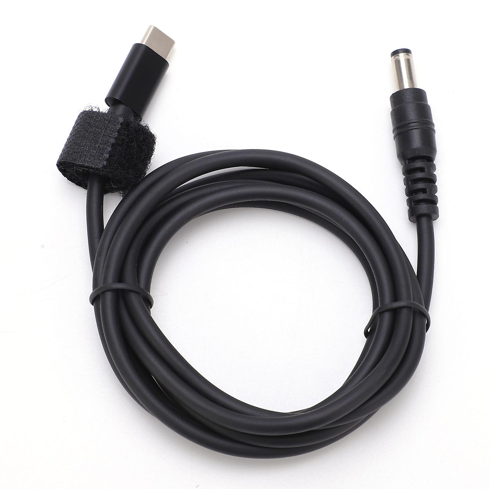 Power Supply Cable for DJI FPV Flight Goggles Type C to DC Port Mobile Power Line Accessories Durable and Flexible