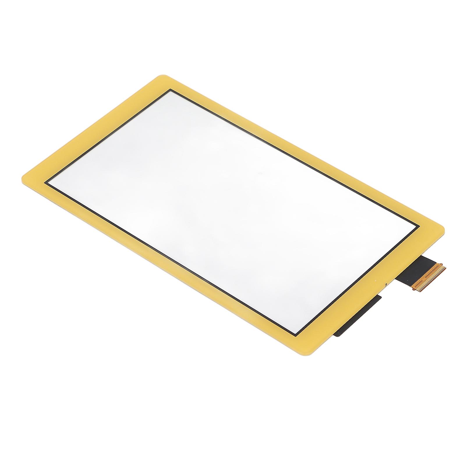 Yellow Touch Screen Glass Digitizer Panel for Switch Lite Console