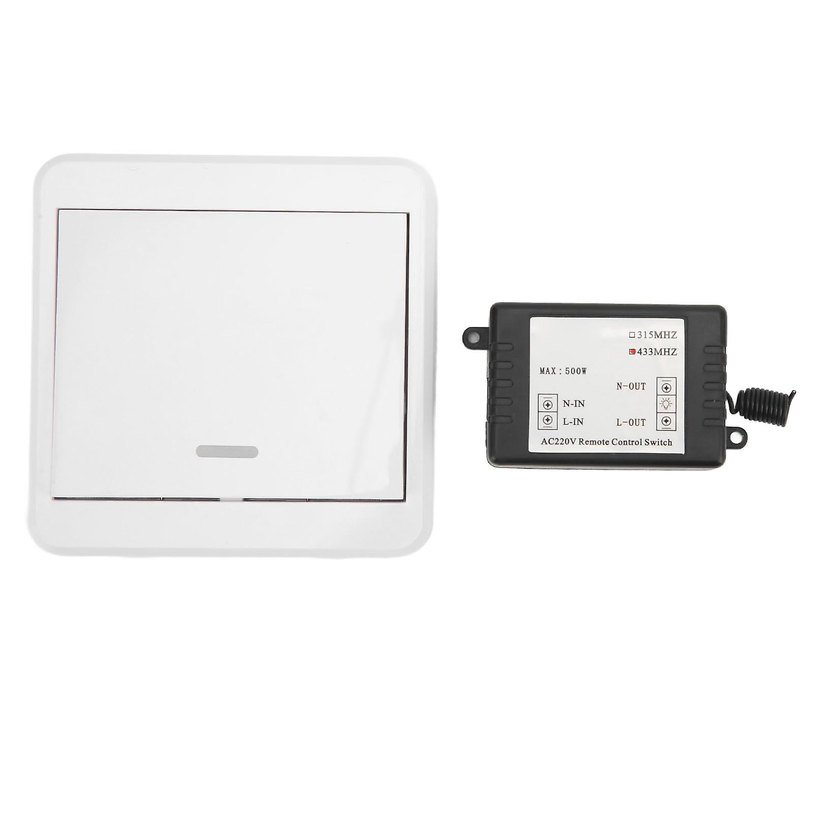 Remote Control Switch, DC 12V Wireless Remote Control Switch with 220V Relay for Home Controller and Access Light, Less Interference