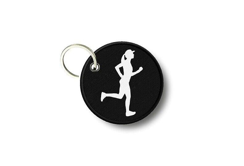 Key holder round keys printed double-sided jogging running jogger ref2