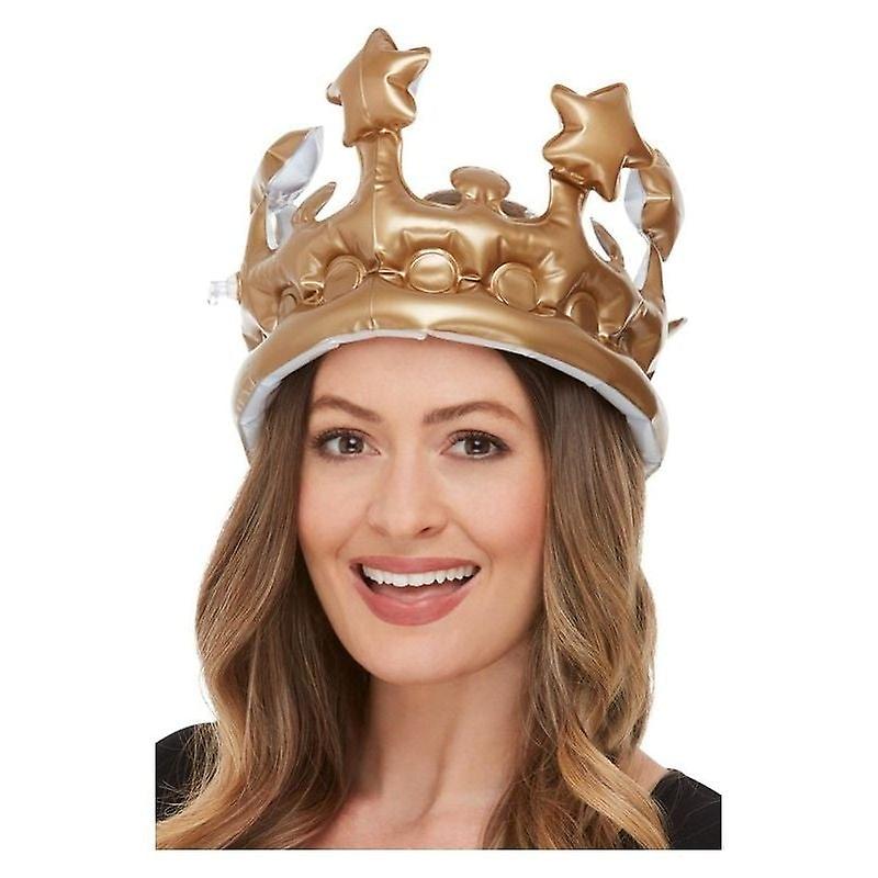 Inflatable Crown Gold 72052
