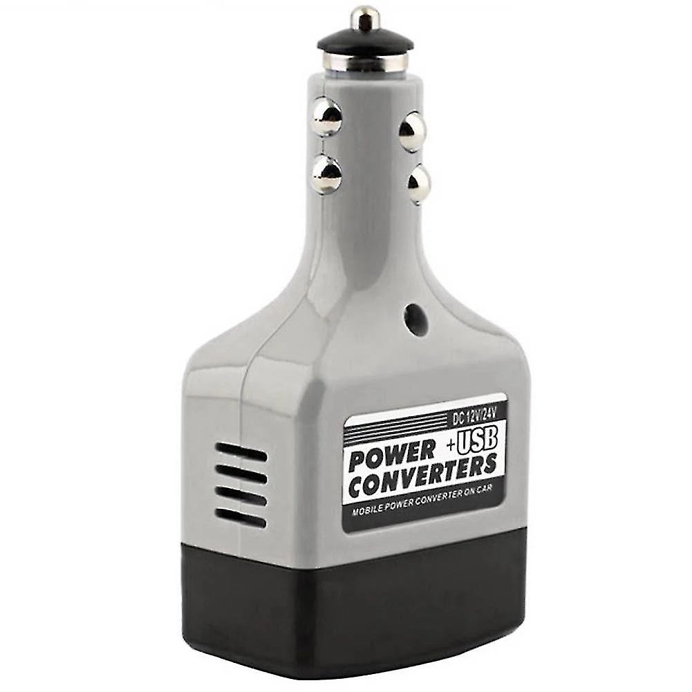 Car & Van Travel 12v Socket to USB, 2 & 3 Pin Plug 2022 Inverter Mini