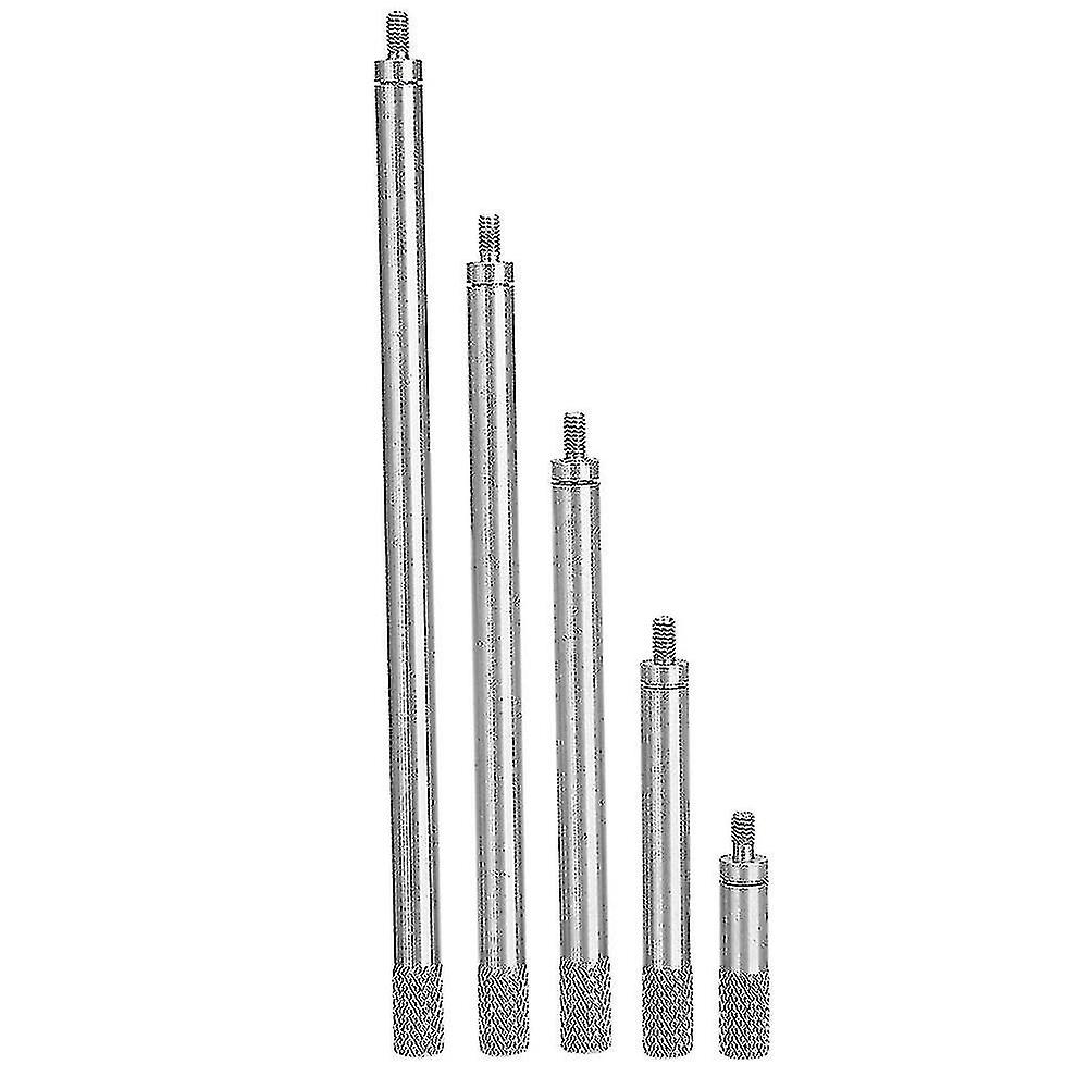 5pcs Dial Digital Indicator Hss Indicator Dial Rod Extension Stem Rod Set M2.5 20 40 60 80 100mm El