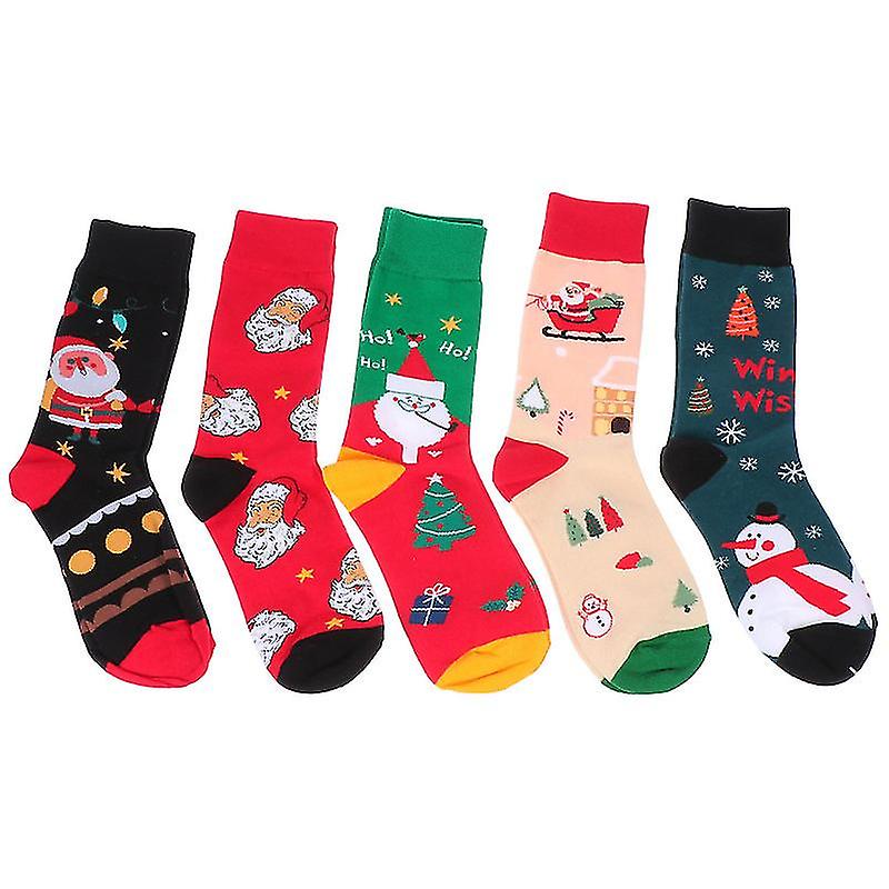 5pair Winter Cotton Socks