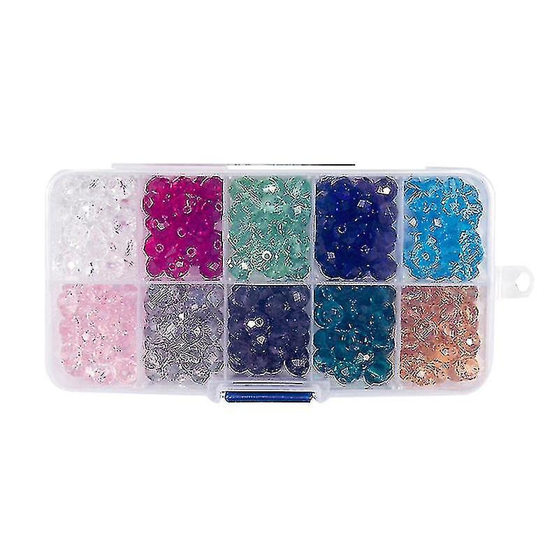 300pcs خرزة زجاجية