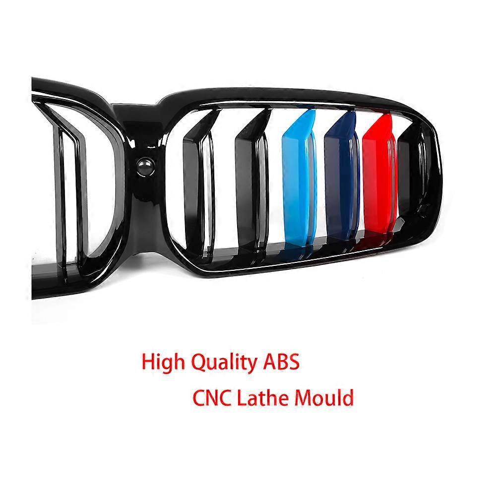 MPXBM Car Front Grille Kidney Hood Nose Grill, ABS Plastic Gloss Black 2pcs Bmw 5 Series G30 G31 520i 530i 540i 2017 2018 2019 MPXBM Car Front Grille Kidney Hood Nose Grill, ABS Plastic Gloss Black 2pcs Bmw 5 Series G30 G31 520i 530i 540i 2017 2018 2019