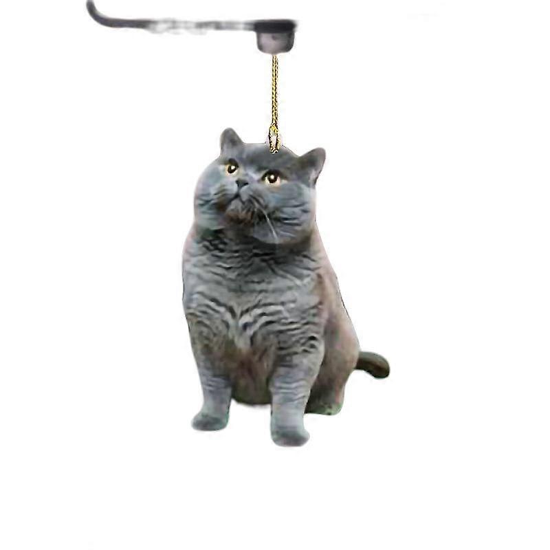 Bil spejl ornament hund mops