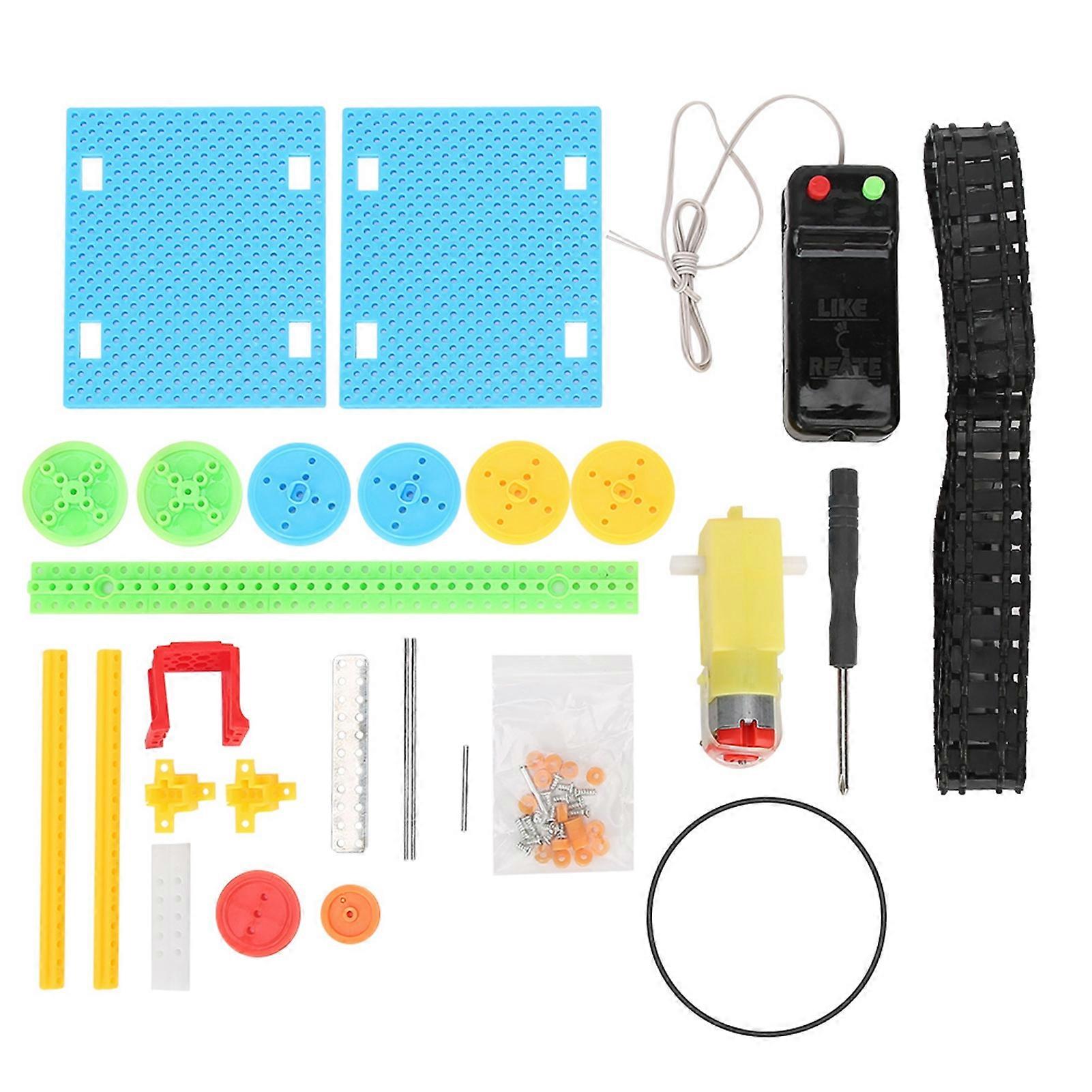 组装教育模型玩具 ABS 塑料 DIY 电动输送机模型科学技术工具