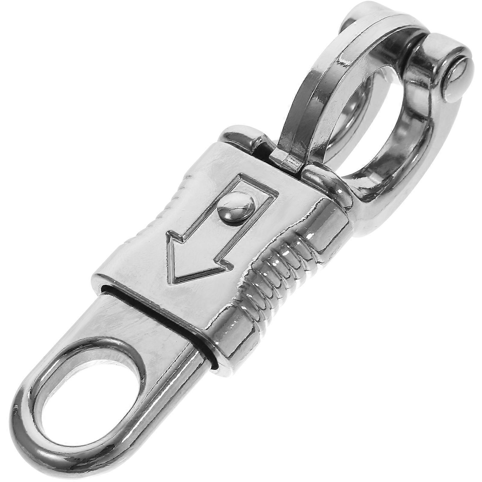 Panic Hook 102mm Panic Snap With Fixed-eye Quick Release Riding Paracord Snap