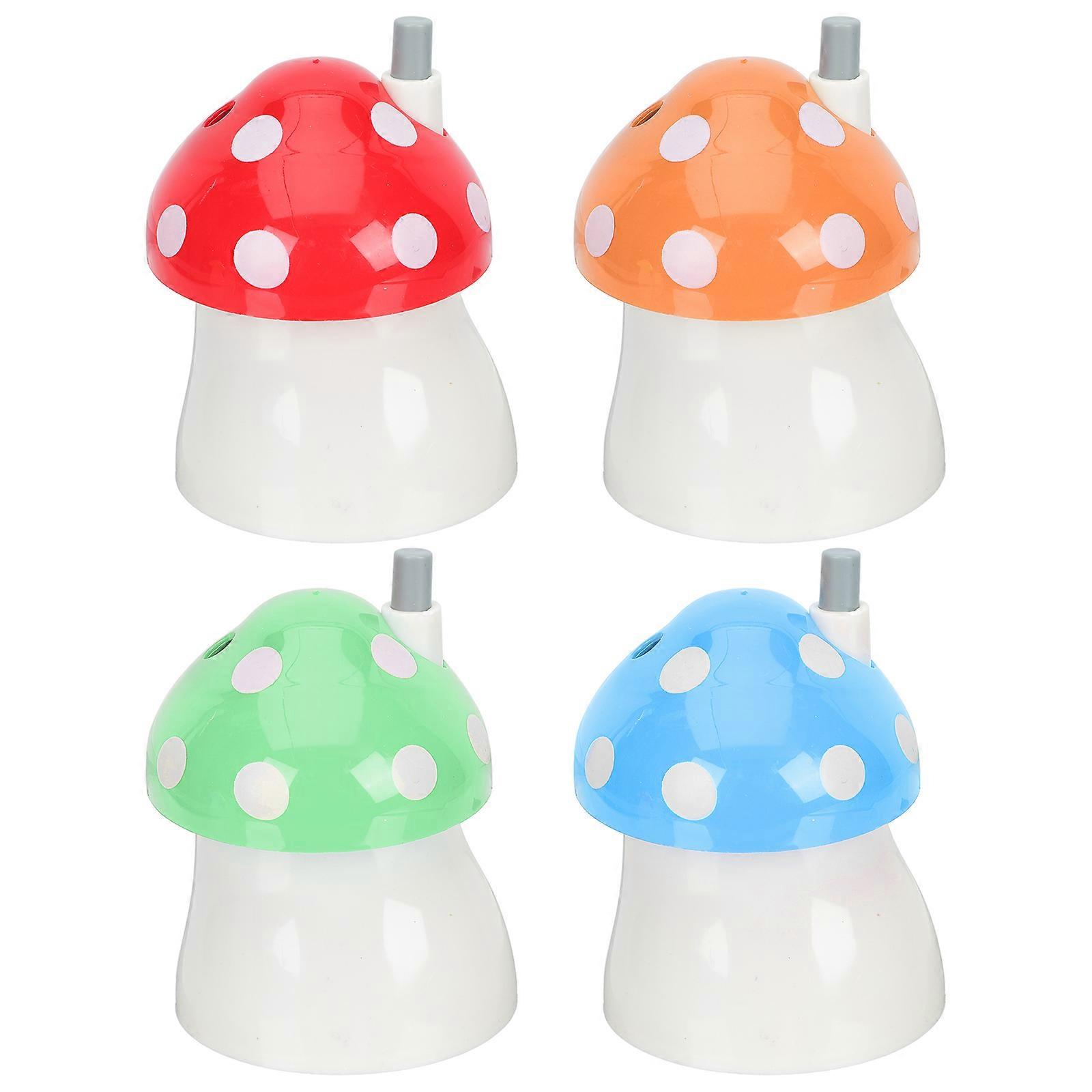 4Pcs Mushroom Toothpicks Holders Dental Floss Storage Boxes Toothpick Containers