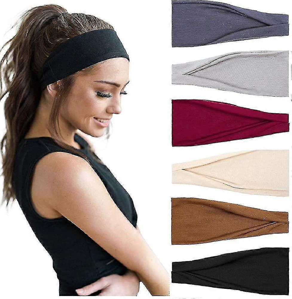 Headbands Γυναίκες Ελαστική Κορδέλα Προπόνησης για Γυναικεία Μαλλιά Αθλητική Γιόγκα