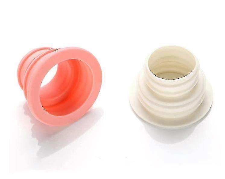 2pcs Washing Machine Floor Drain Deodorizer Gasket Sewer Pipe Sealing Plug