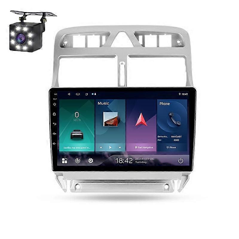 Car Radio Android for Peugeot 307 1 2001 - 2008 Video Player Wireless Carplay Android Auto Head