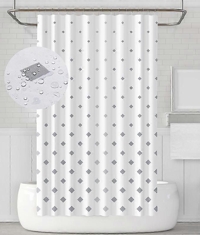 Shower Curtains Mould Proof  Washable Shower