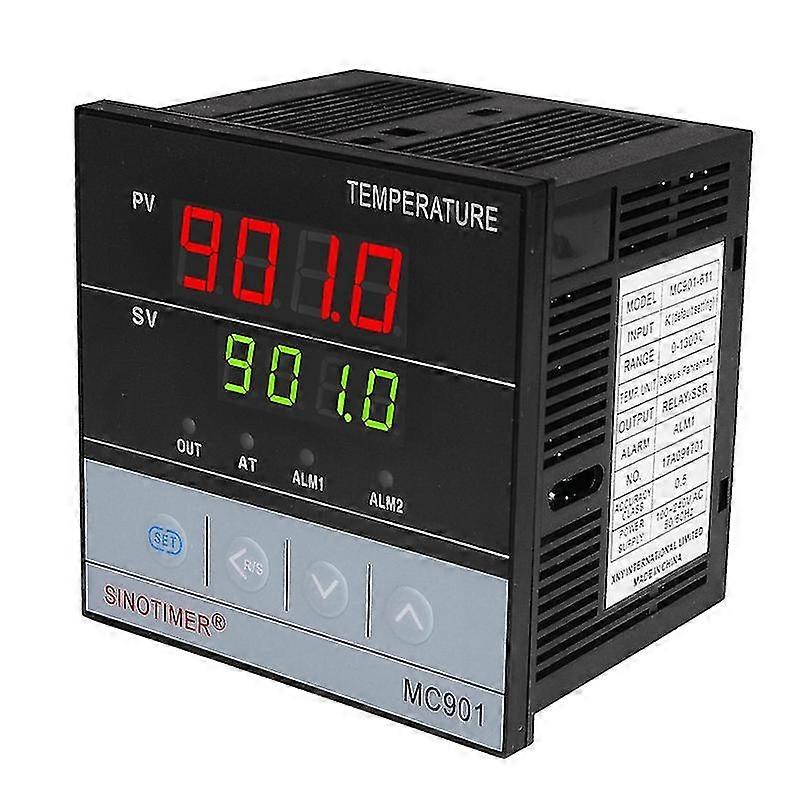 Sinotimer Mc901 Digital Waterproof Pid Temperature Controller K Type Pt100 Sensor Input Relay Ssr O