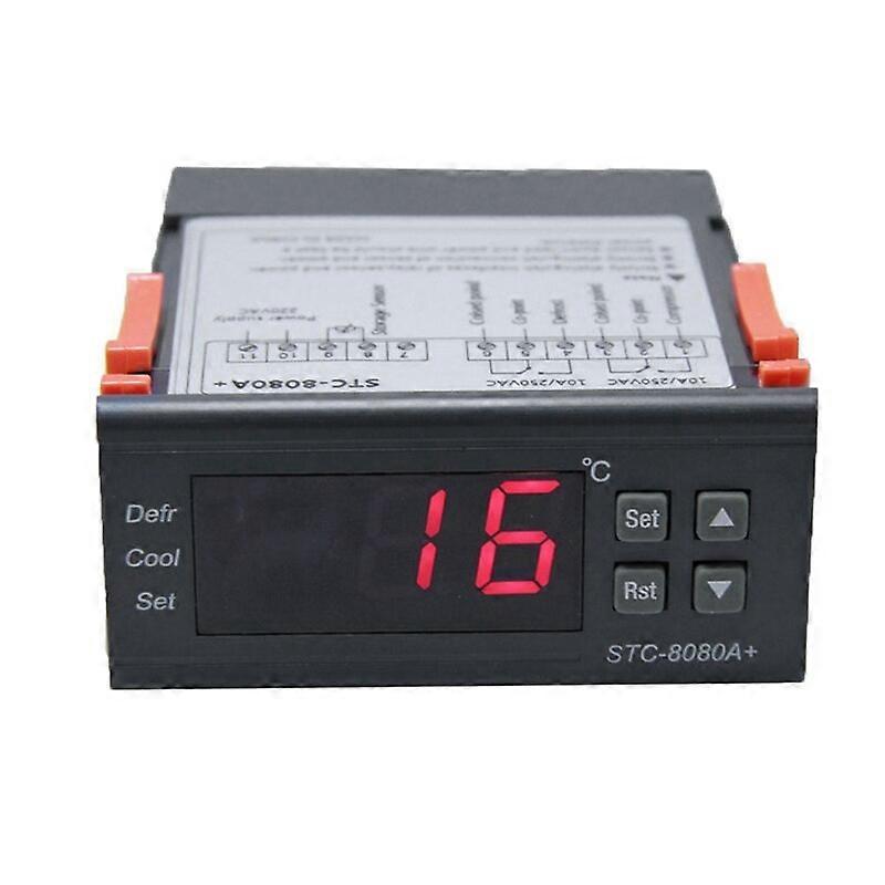 STC-8080A+ Refrigeration Automatic Timing Defrosting Intelligent Thermostat Alarm Function 220V