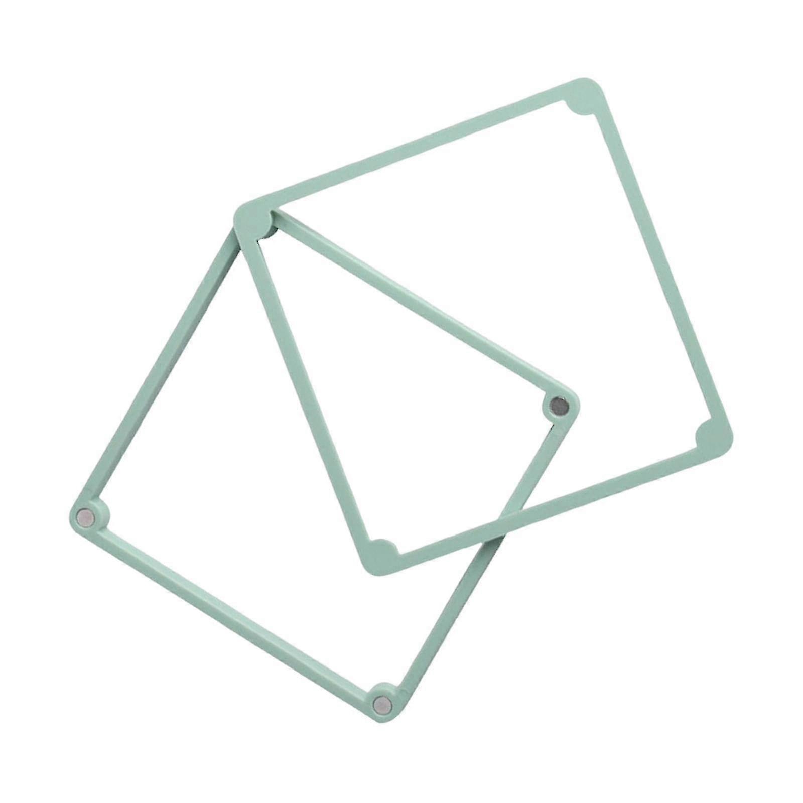 Magnetic Cookie Stencil Holder Gadgets Decoration Kitchen Tool Baking Accs Green