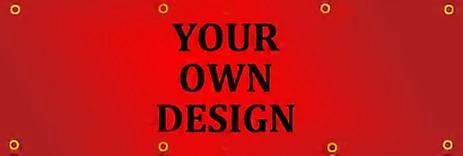 Mesh Banner Customized Flag For Outdoor Double Stitched Durable Fabric